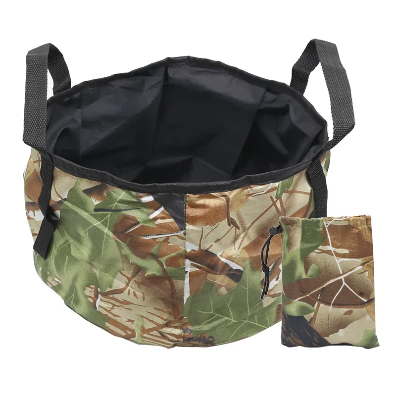 Cubo plegable QAJTAO desplegado