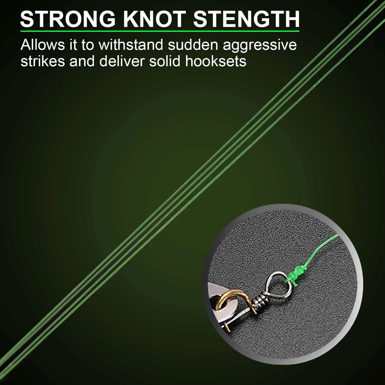 Sougayilang 550M 0,18-0,45mm hilo de pescar de nailon 2-35LB hilo de pescar monofilamento súper fuerte y duradero aparejos de pesca - imagen 4