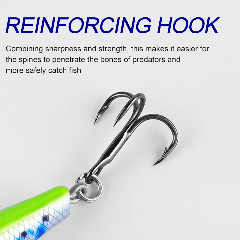 BEARKING 80mm 8,5g calidad profesional imán peso Señuelos de pesca Minnow manivela modelo caliente cebo Artificial aparejos - imagen 5