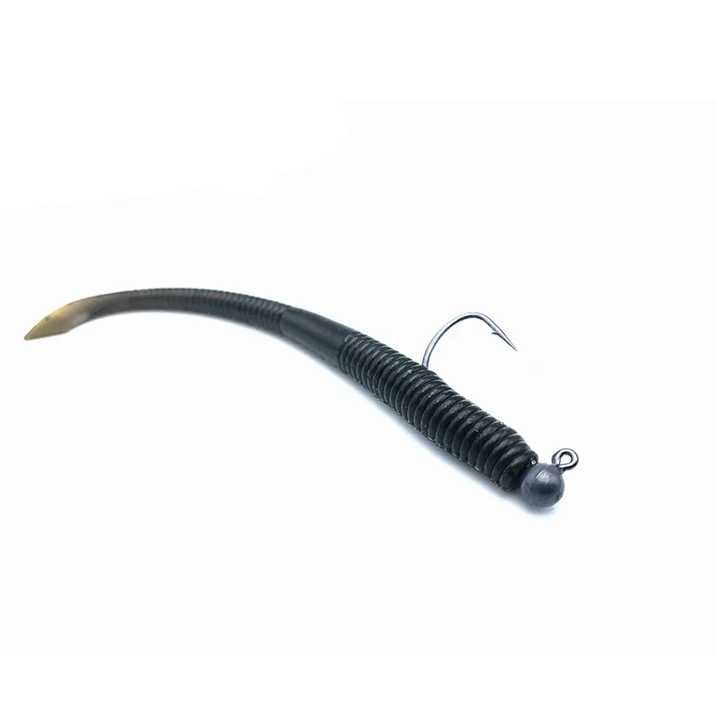 WATER SNIPER-anzuelo de pesca de 4 piezas, 7g, 9g, 4,2g, bola redonda, ganchos de tungsteno, señuelo de gusano suave, accesorios de pesca - imagen 3