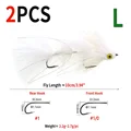 2PCS White L