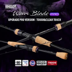 Caña de spinning para lubina Kingdom Worm Blade PRO F XF – Fuji SIC