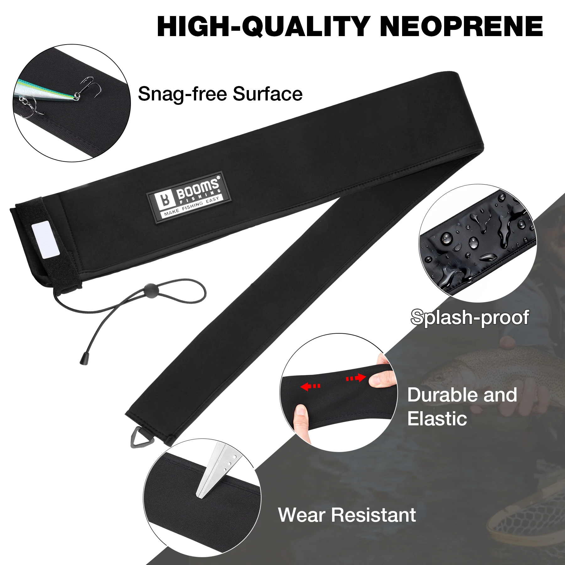 Funda Neopreno Protectora para Caña de Pescar – Resistente a Pinchazos - imagen 2