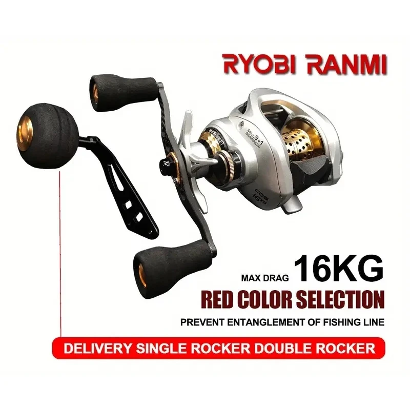 Carrete Baitcasting TDC3000 Segunda Generación – 9+1BB 6.3:1 16kg - imagen 4