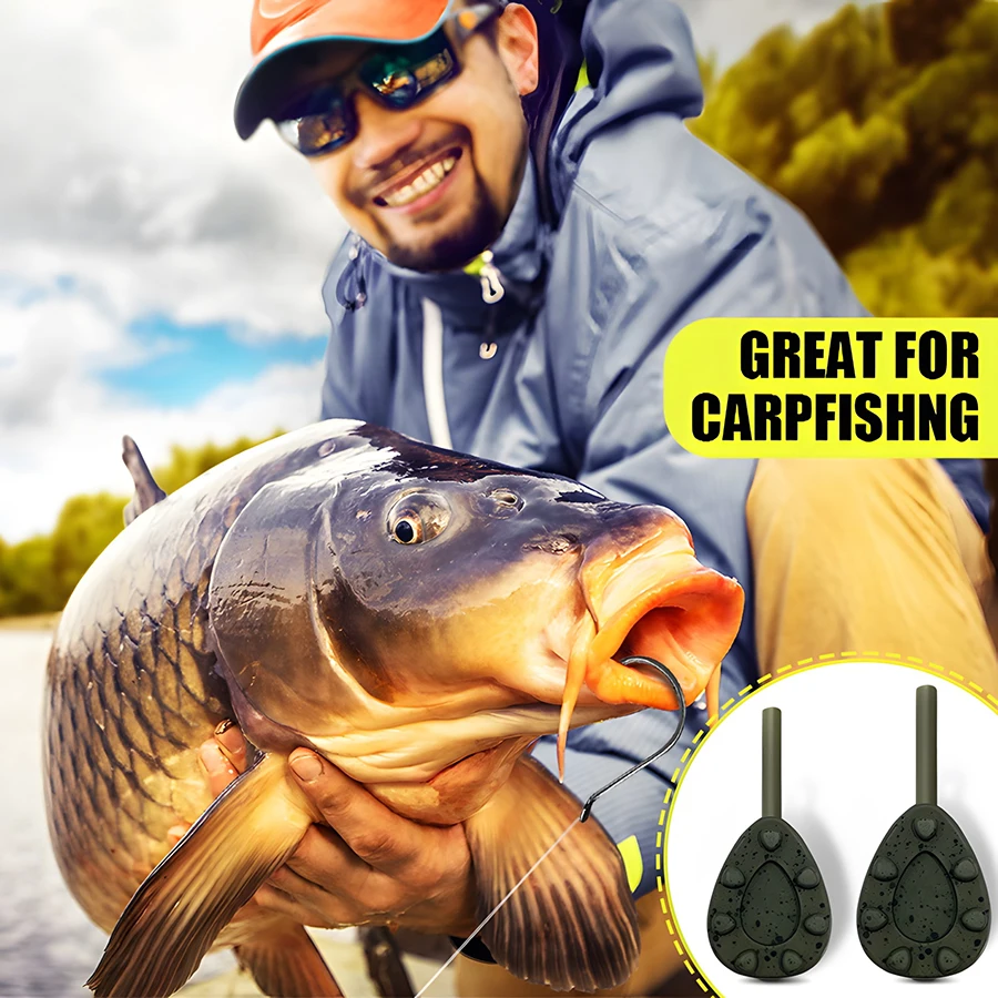 Plomos para pesca de carpa – Varias tallas, agua dulce y salada - imagen 5