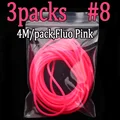3packs Fluo Pink