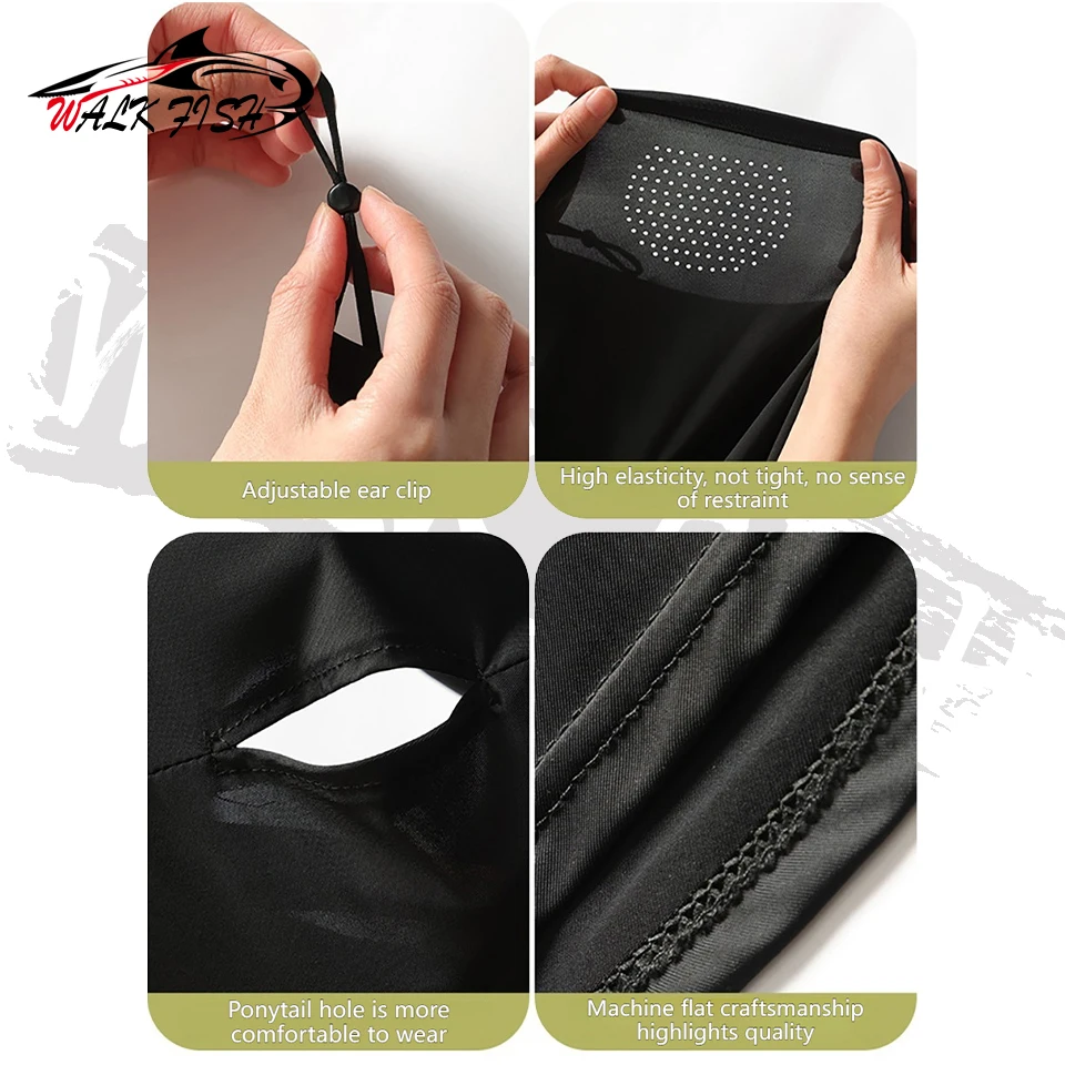 WALK FISH Mascarilla pesca – Protección solar UV transpirable - imagen 2