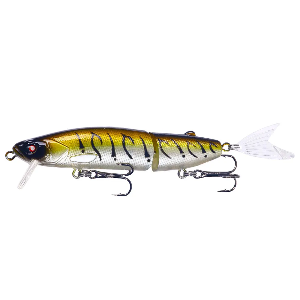 Minnow Wobbler 12 cm hundidor para lucio, lubina y trucha – 10 señuelos - imagen 3