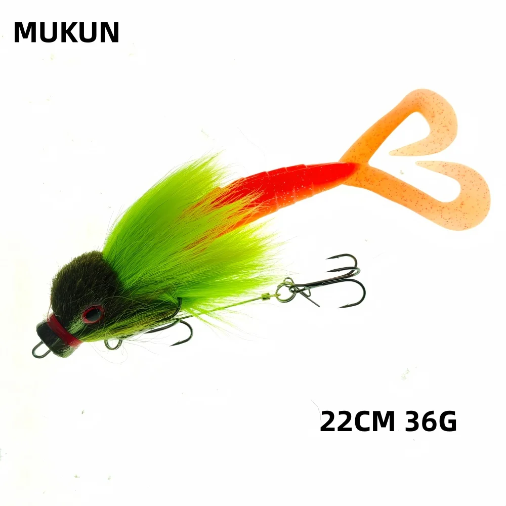 22 cm/36g Swimbait multiarticulado cebo Artificial duro señuelo de pesca de ratón cebo de pesca Artificial suave para pesca de lubina y Lucio