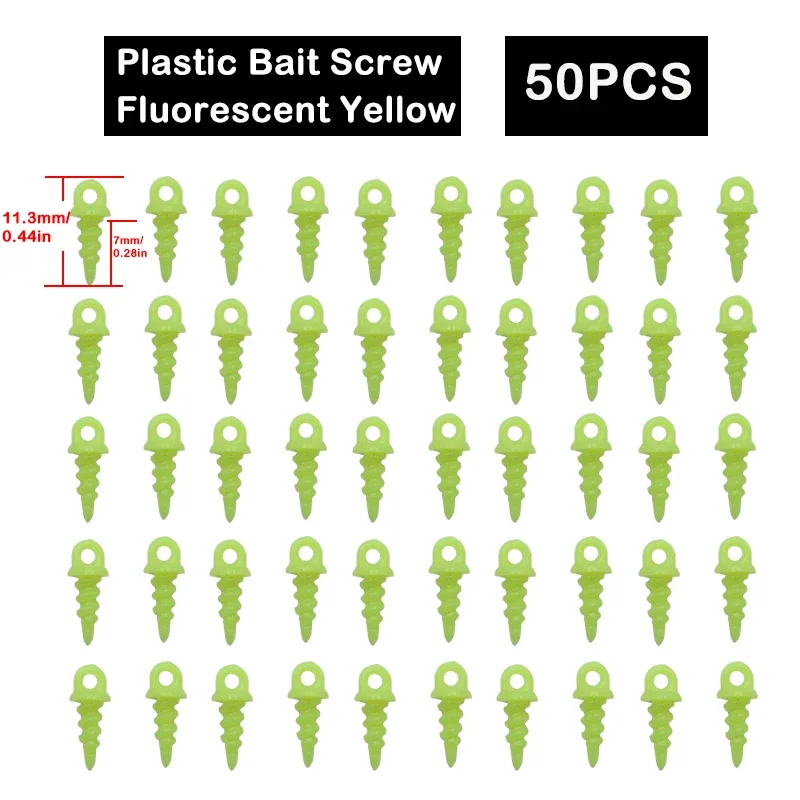Plastic Bait Screw-Y
