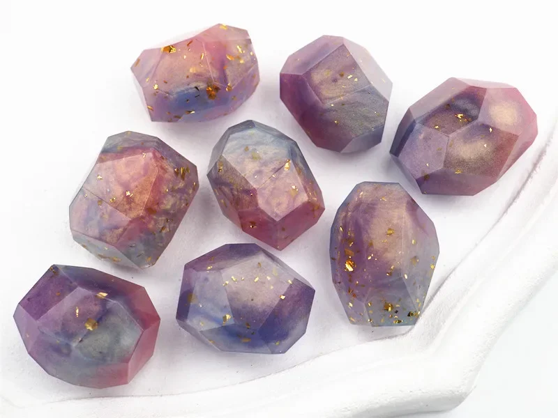 DIY Kristal Onregelmatige Steen Siliconen Mal Geometrische Facet Edelsteen Kristal Spar Erts Kristal Epoxyhars Mal