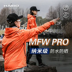 Haibo MFW PRO Chaqueta impermeable cortavientos para pesca