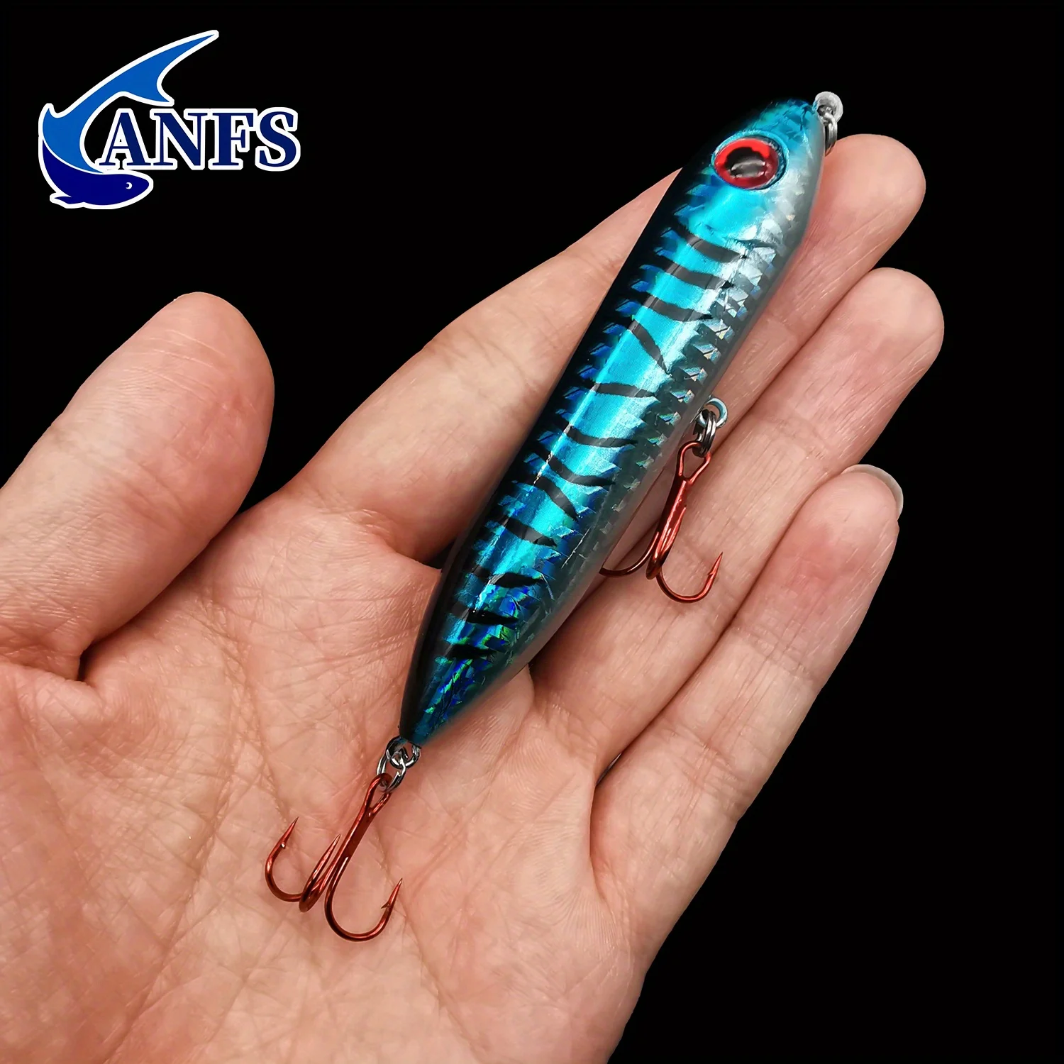 Señuelo Topwater Lápiz ANFS realista para agua salada - imagen 5