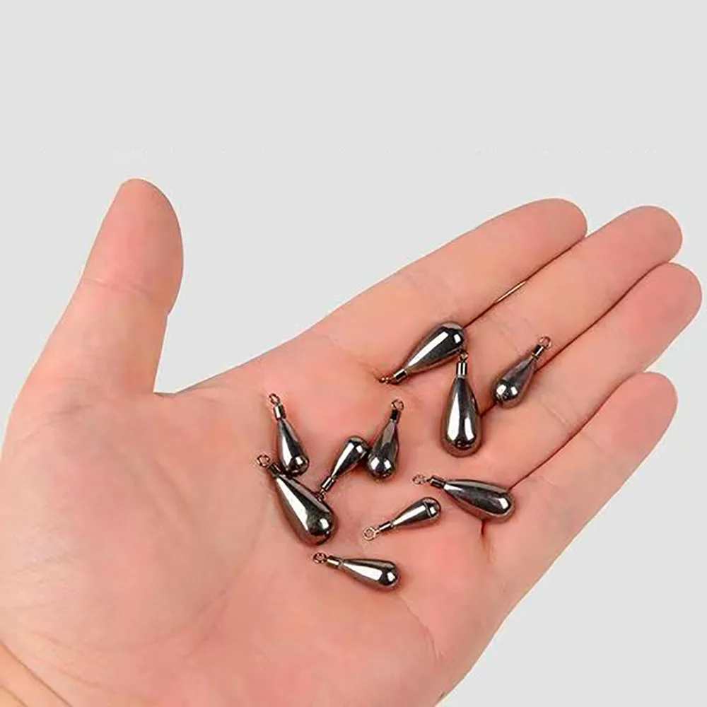 Peso de Pesca de acero de tungsteno, 3 unids/lote, molde de plomo, 1,8g, 3,5g, 5,3g, 7g, 10,5g, colgante giratorio, plantilla de Metal, aparejos fundidos - imagen 5