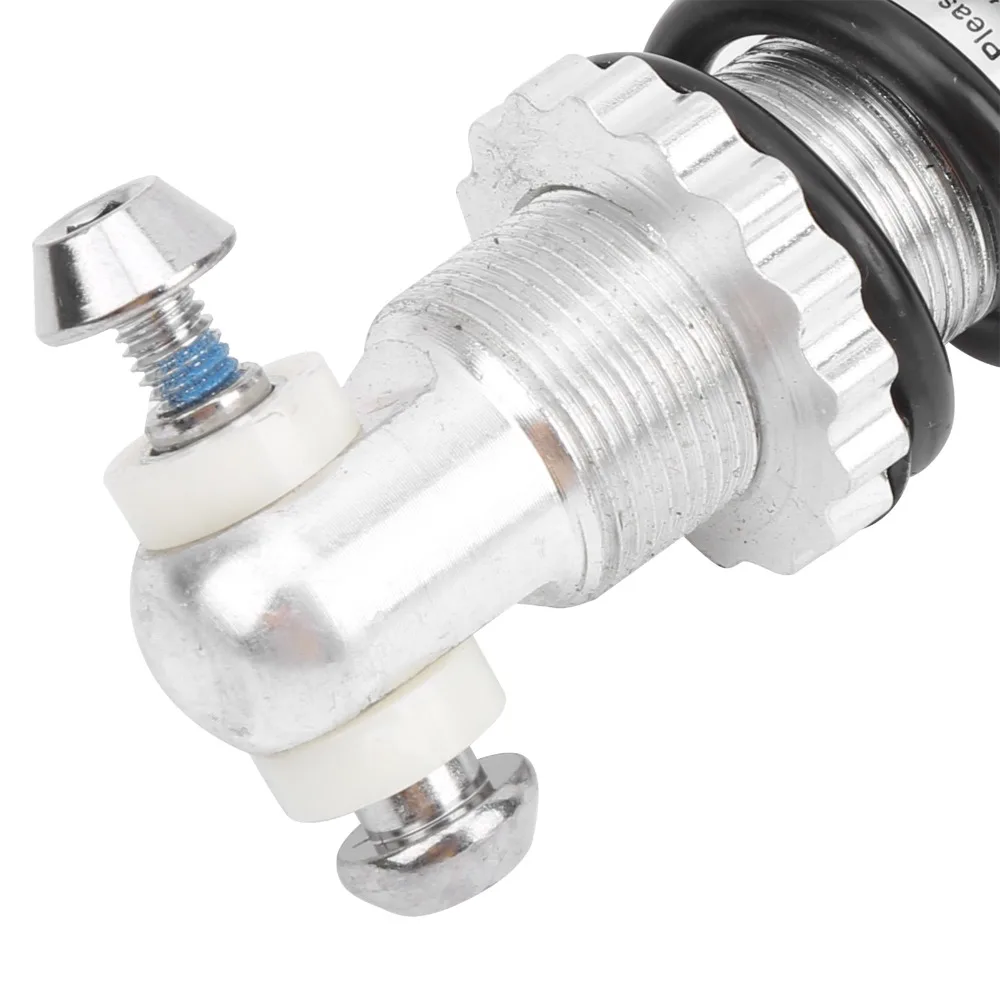 Amortiguadores de bicicleta de 150mm y 300 libras, aleación de aluminio, fácil instalación, amortiguador Universal, amortiguador trasero estable