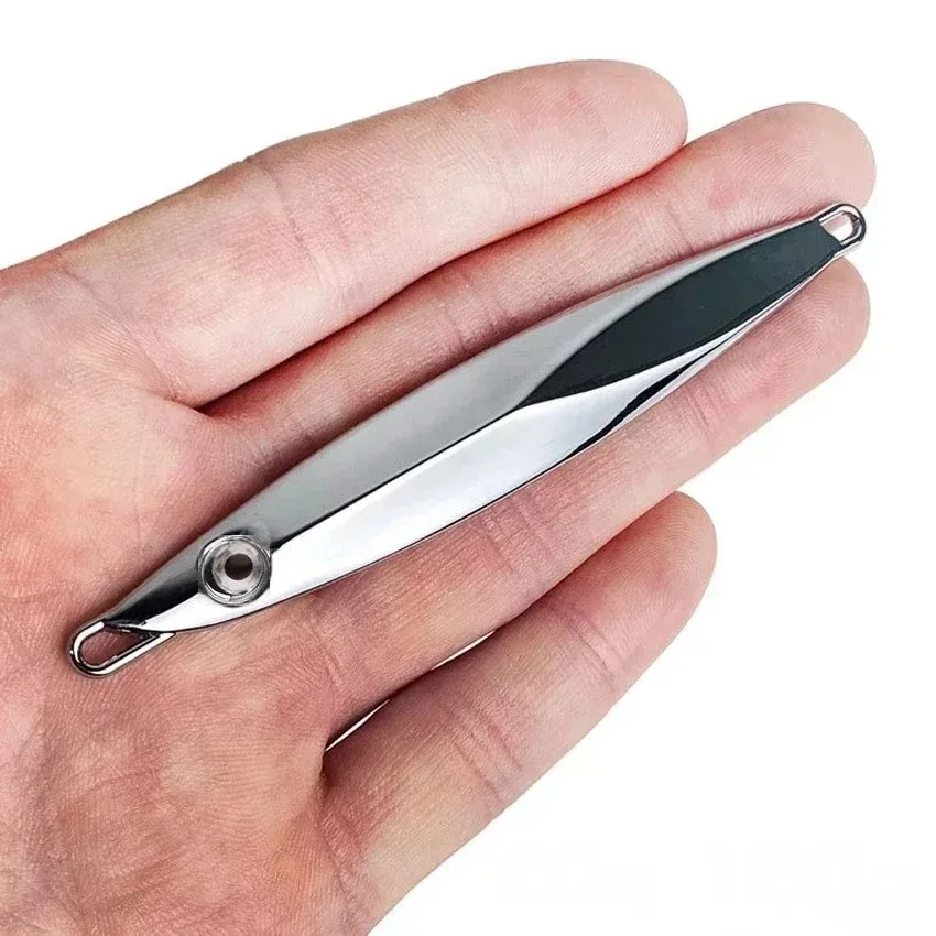 6 uds plantilla de Metal fundido cuchara 10g 15g 20g 30g 40g 60g 80g juego de señuelos fundición Jigging pescado lubina señuelo de pesca cebo Artificial - imagen 2