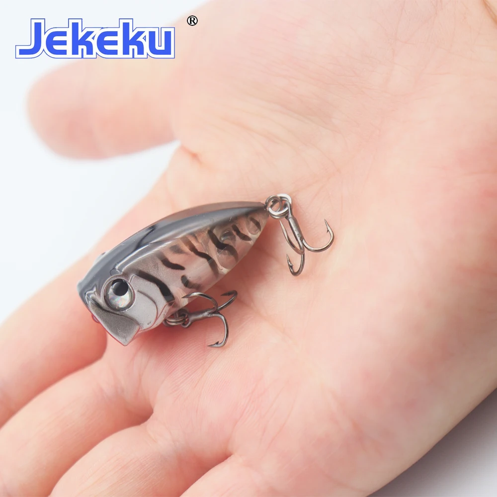 JEKEKU-señuelo de pesca con cabeza de serpiente, cebo flotante de lubina, Wobbler para Lucio, lápiz, 35mm, 3,7g, 1 unidad - imagen 5