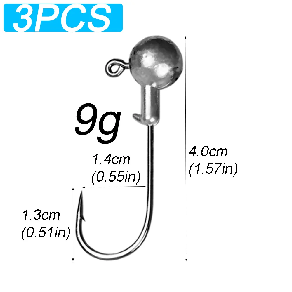 3PCS 9g