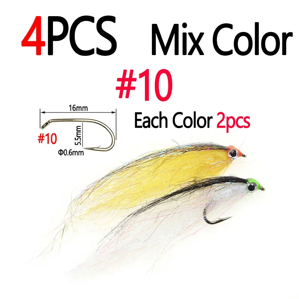 4PCS Mix Col Size 10