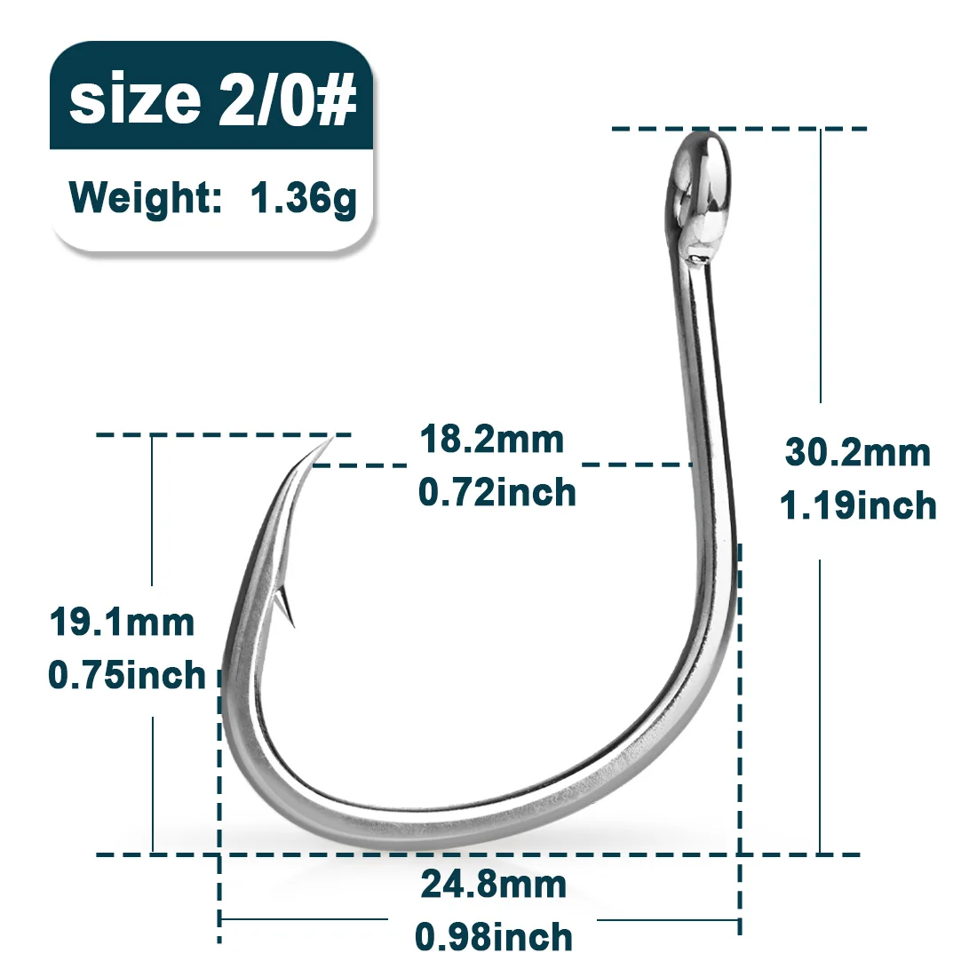 Size-2-0 Gap-18.2mm