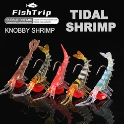 FishTrip Carnos – Plástico blando mar 5-7cm con anzuelo peso
