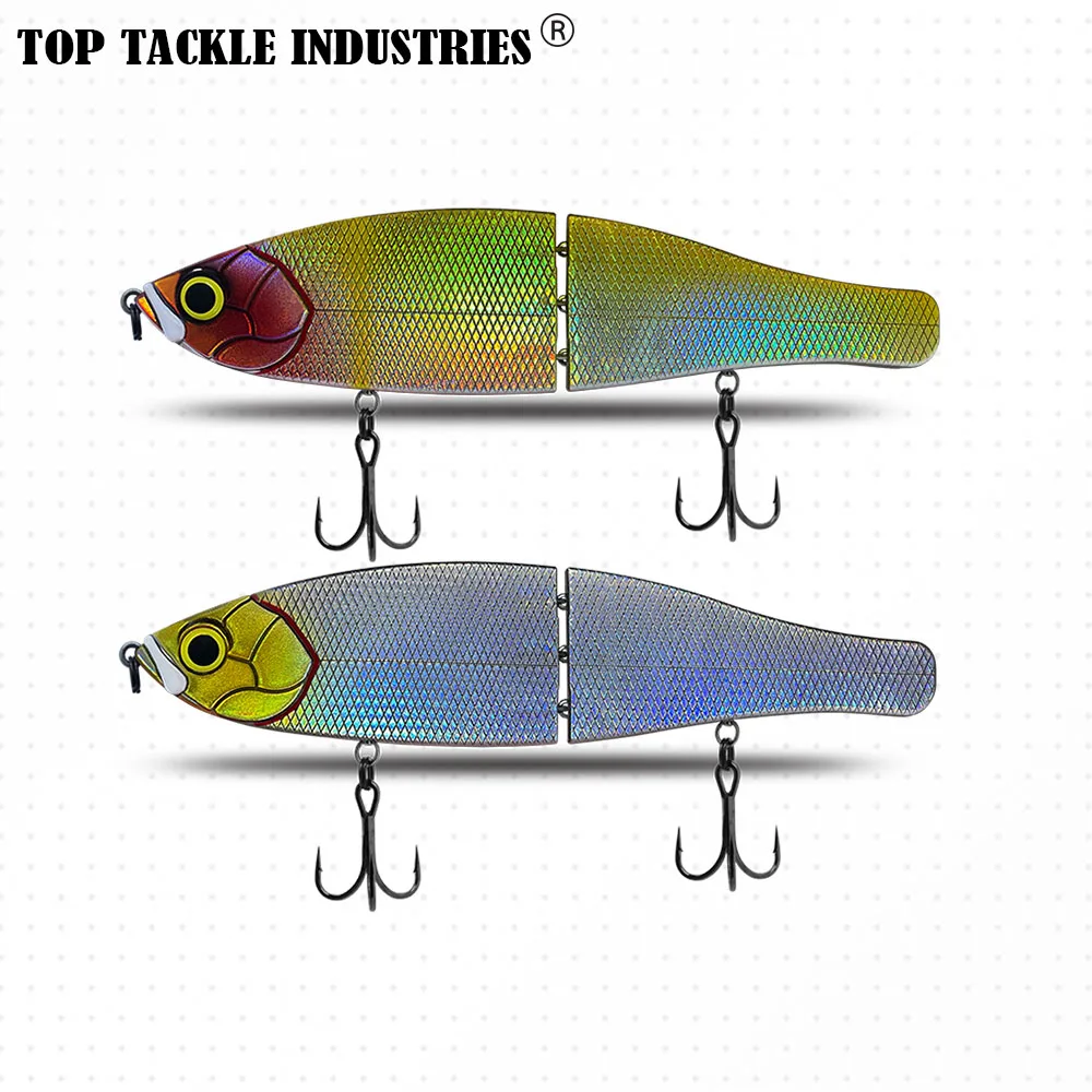 1 Uds cebo de natación 200mm76,5g/240mm124g giro de 360 grados señuelo de pesca cebo articulado hundimiento lento sección Topwater lubina