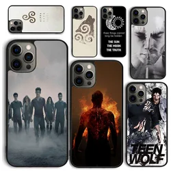 Funda de teléfono Teen Wolf Tv Show para iPhone 17 Air 16 Coque 15 14 12 13 PLUS 11 PRO MAX contraportada Fundas Shell