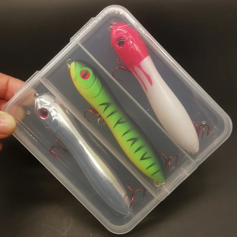 Popper 10cm Lubina – Cebo flotante de superficie - imagen 2