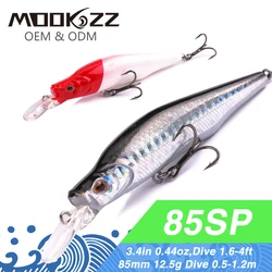 MOOKZZ Señuelos Wobblers suspensión flotantes premium