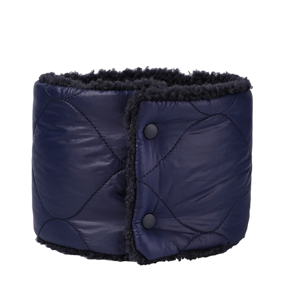 Calentador térmico de cuello con cierre a presión a la moda, babero, bufanda gruesa de lana, calentador suave, tubo para el cuello, polaina para el cuello para motocicleta y esquí, Otoño e Invierno - imagen 2