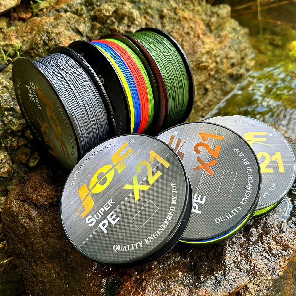 Trenzado JOF X21 de 300m – Multifilamento para carpa