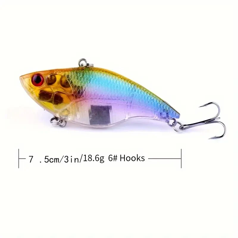 Señuelos Wobbler vibratorios profesionales para pesca en hielo