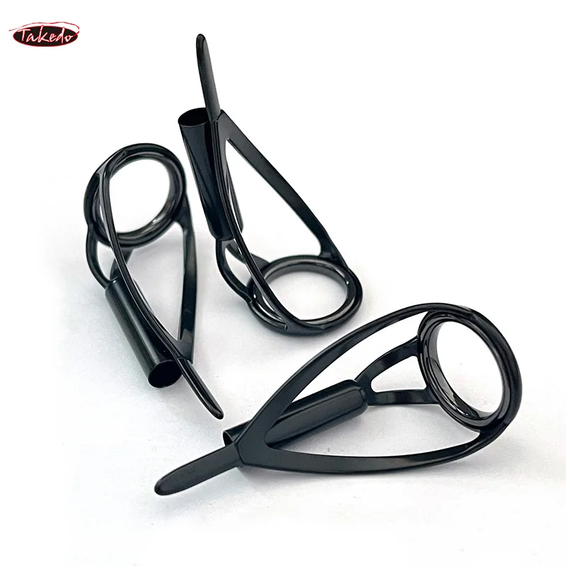 TAKEDO TN100 BCRLST guías de punta de pesca construcción guías de caña de pescar anillo Kit de reparación de agua salada para accesorios de repuesto de pesca