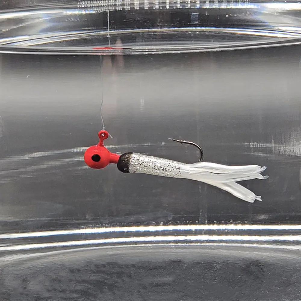 12 Uds. Señuelos tipo tipo bala para cabezales de plantilla, plantilla de cebo de tubo, señuelo de plástico para panfish, gusanos blandos, cebos para trucha, agua salada y agua dulce - imagen 5