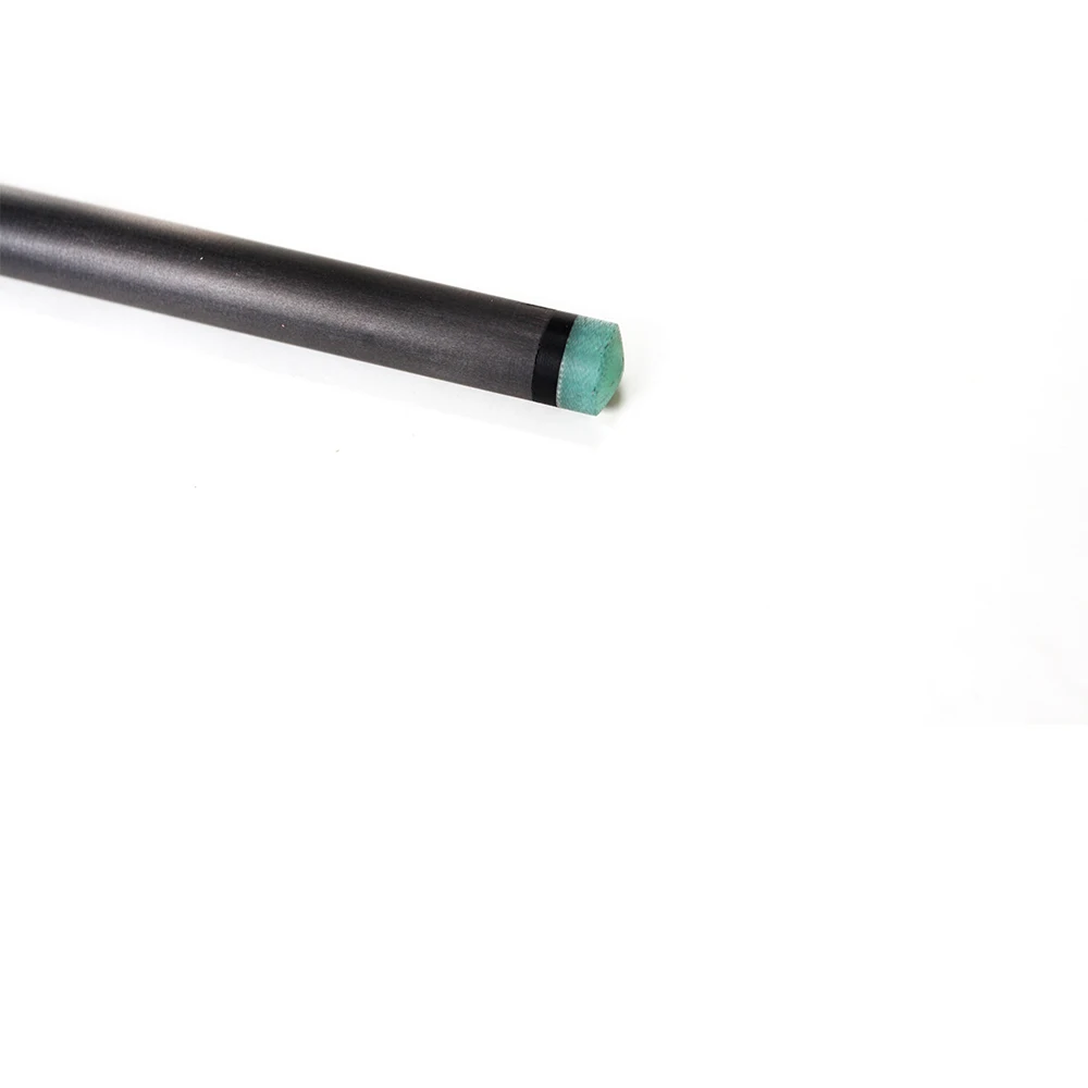 Eje de fibra de carbono 1/2 Break Cue uni-loc, férula de baquelita negra, punta de fibra de vidrio de 12,9mm, 19oz, 147cm/58 pulgadas - imagen 5