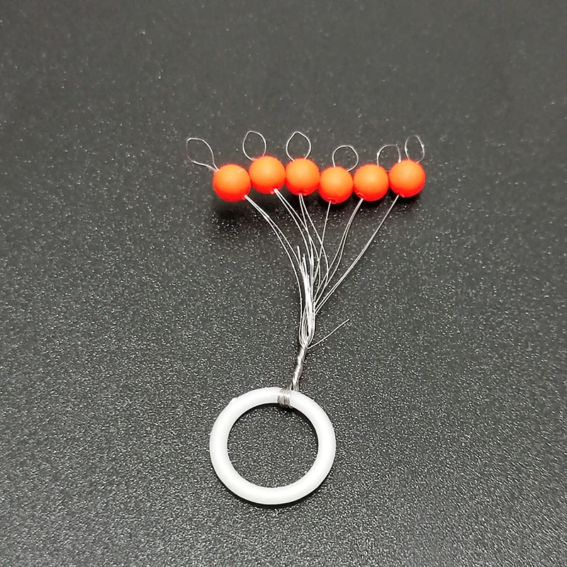 30 unids/lote bola flotador de siete estrellas 00 #   0 #   1 #   2 #   3 #   4 #   5 #   Accesorios flotadores de Pesca de carpa Bobber redondo, boyas de Pesca B603 - imagen 5