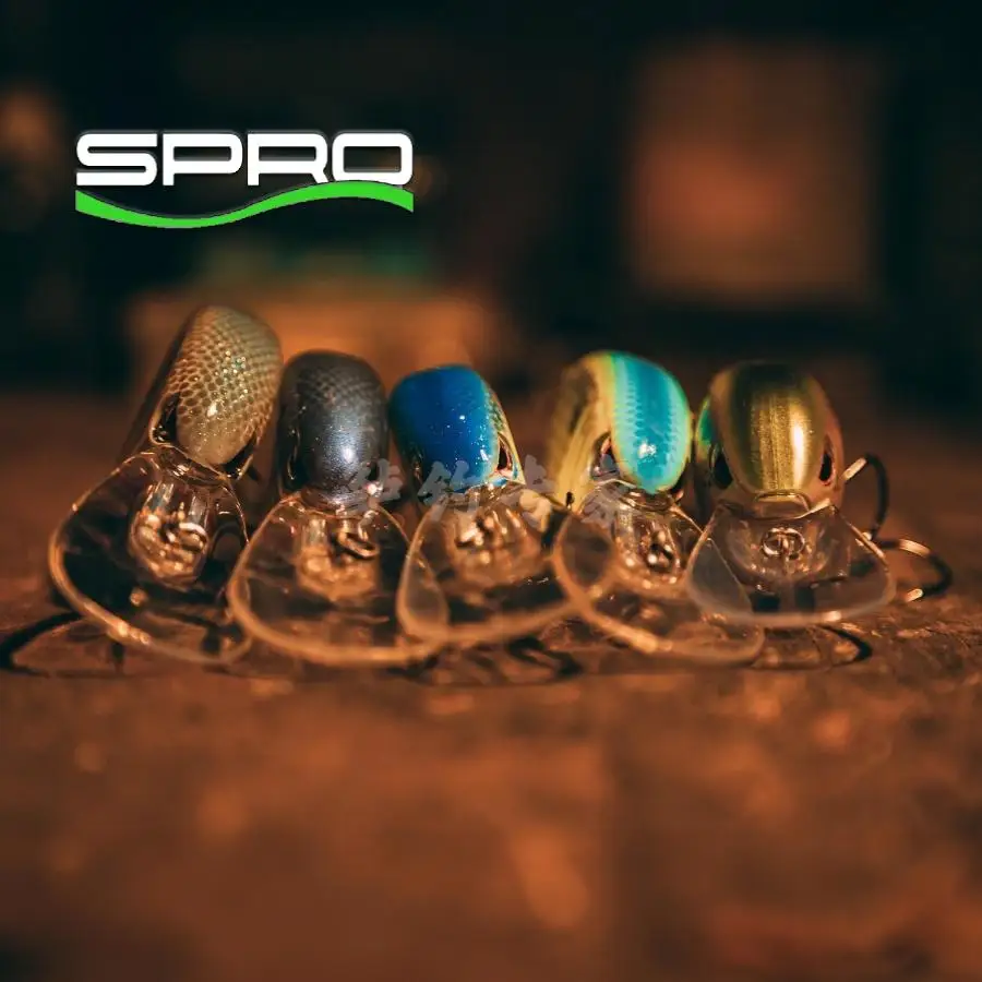 SPRO original de EE. UU. importado Little John DD 60 placa de lengua larga de tiro largo cuerpo estrecho pequeño hombre gordo - imagen 3