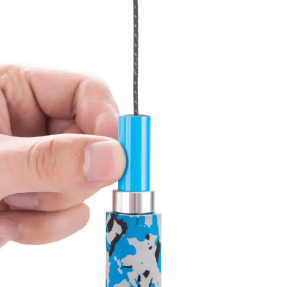 Palo de senderismo plegable de cinco secciones de fibra de carbono, palo de senderismo portátil ultraligero, accesorios para senderismo, 2 uds. - imagen 4