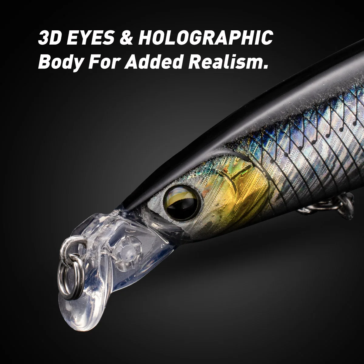 1 cebo de pececillo que se hunde, 14cm, 21g, señuelo de pesca Wobbler duro de fundición larga con piel láser, señuelo duradero de pececillo - imagen 3