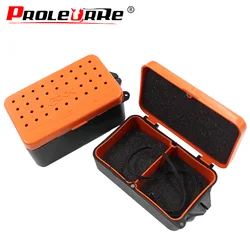 Caja de almacenamiento de cebo vivo de pesca de plástico transpirable de alta calidad, gusano de tierra, gusanos de sangre, contenedor de cebo, accesorios de pesca