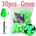 30pcs Green