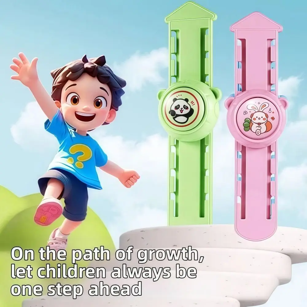 Contador de salto alto con tacto de voz, altura ajustable, entrenamiento de altura, entrenador de salto Vertical, diseño de dibujos animados, Panda/conejo - imagen 2