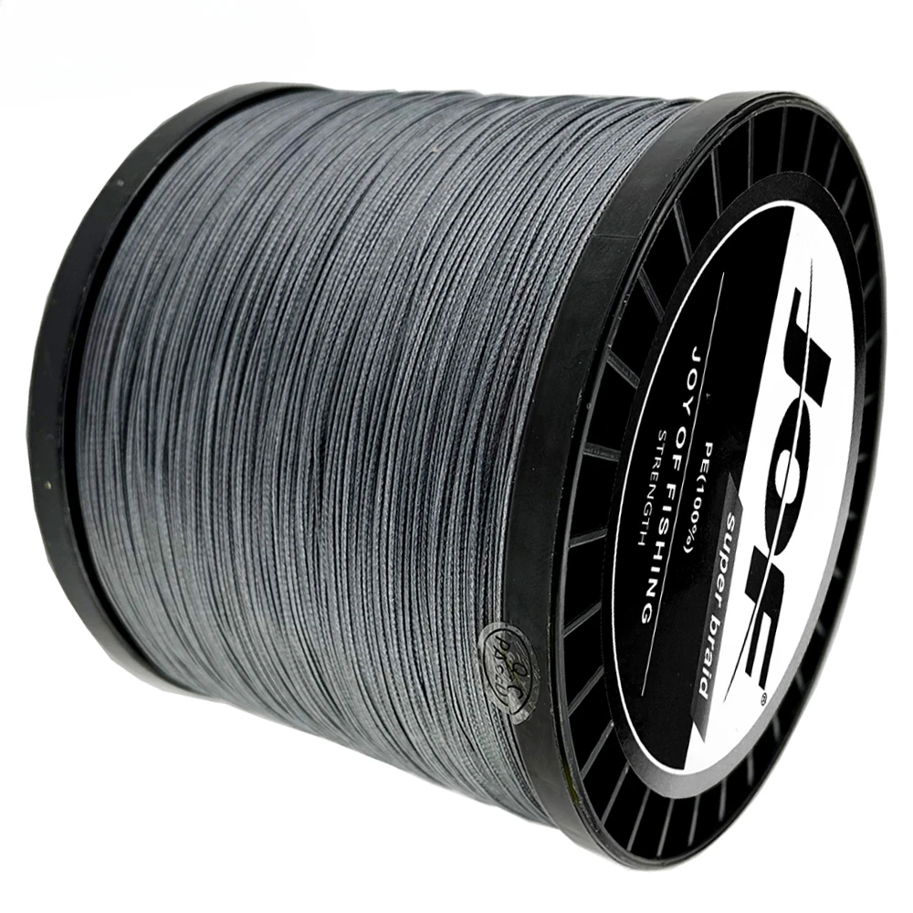 JOF 500M/1000M 4 hebras súper fuertes 10-80lb 4 líneas de Pesca trenzadas PE multifilamento para Pesca de carpa cuerda de alambre Pesca - imagen 2