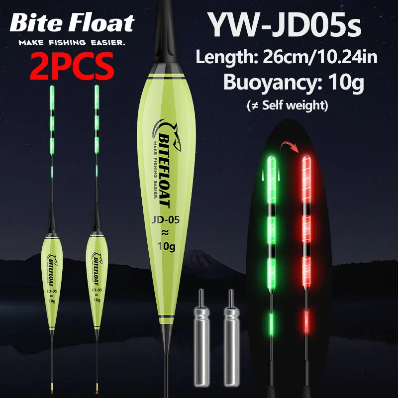 Flotador Electrónico LED Pesca Nocturna Señalizador Picada - imagen 4