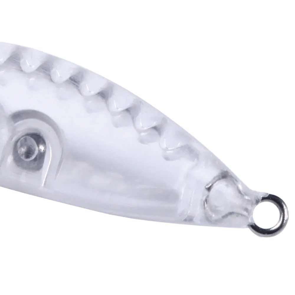 Señuelos Minnow sin pintar Jerkbait Wobbler transparente para DIY - imagen 4