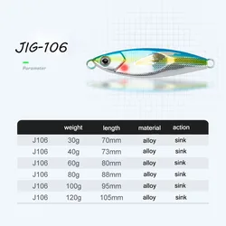 AI-SHOUYU Cuchara Jigging lento – Señuelo marino para barco