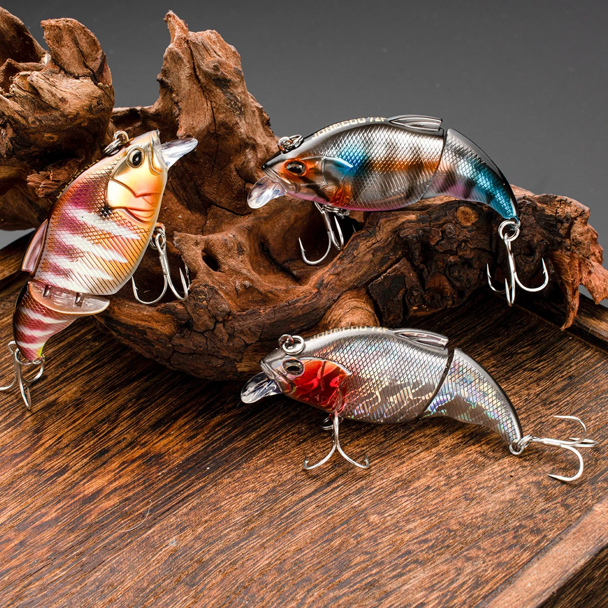 Señuelo de pesca JOHNCOO, 7cm, 10,5g, VIB Wobblers, aparejos de pesca, Señuelos de pesca, cebo vibratorio, accesorios artificiales de alta calidad - imagen 5