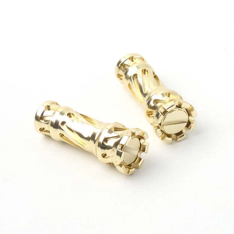 Kawa-mango de carrete de pesca, materiales de aleación para Shi/Da, accesorio de mango de carrete ligero, 5,4g de longitud, 35mm, incluye rodamientos, 1 ud. - imagen 5