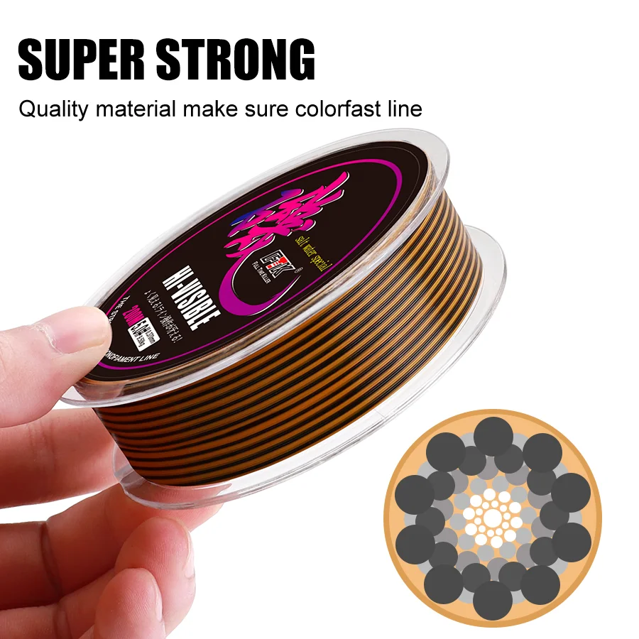 FISH KING-sedal de pesca a la deriva, 200m, Sedal especial de monofilamento de alta calidad, sedal de nailon - imagen 5