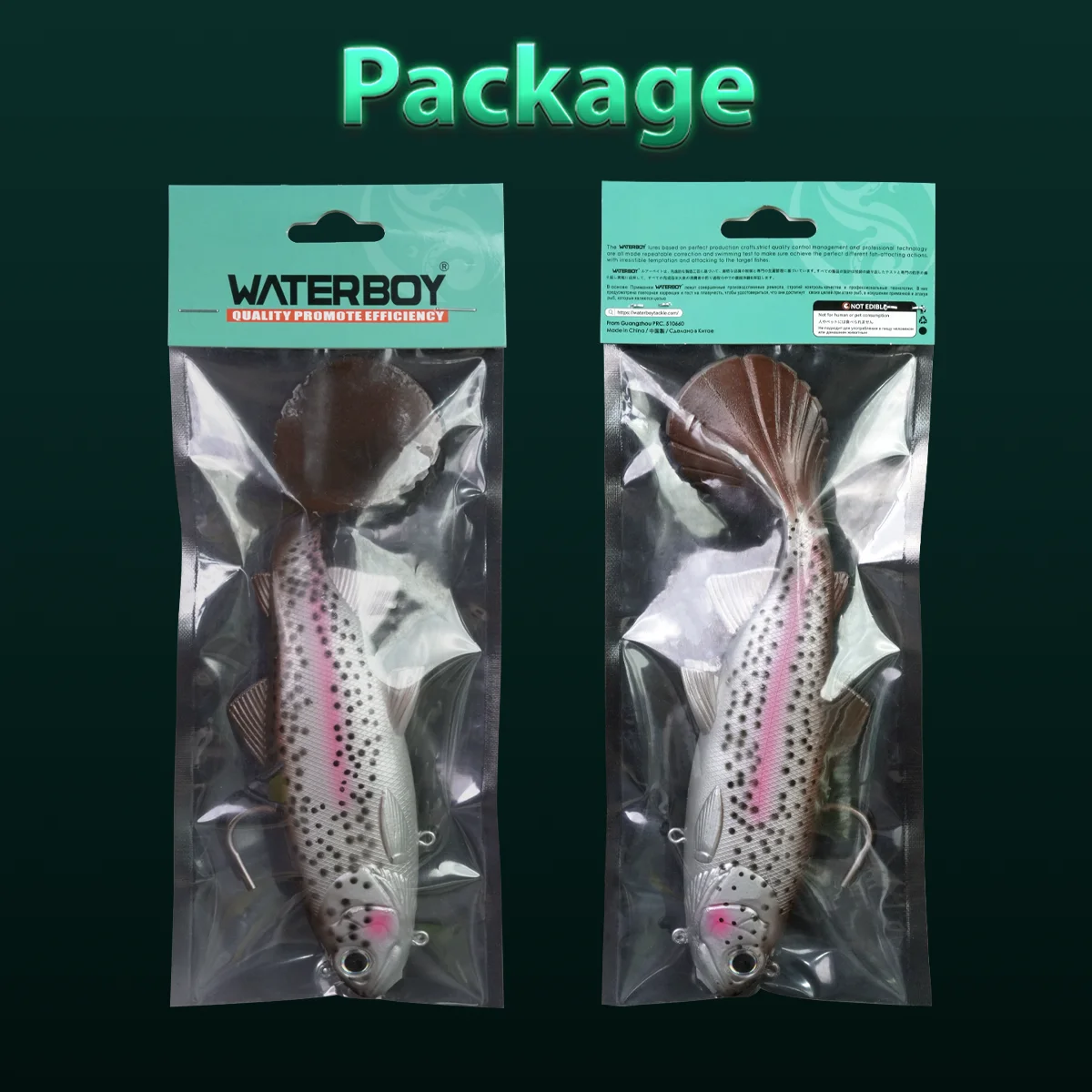 20cm 158g cabeza de plomo PVC cebo de pesca suave natación cebos artificiales cola en T señuelo suave de silicona Swimbait Wobblers con gancho - imagen 5